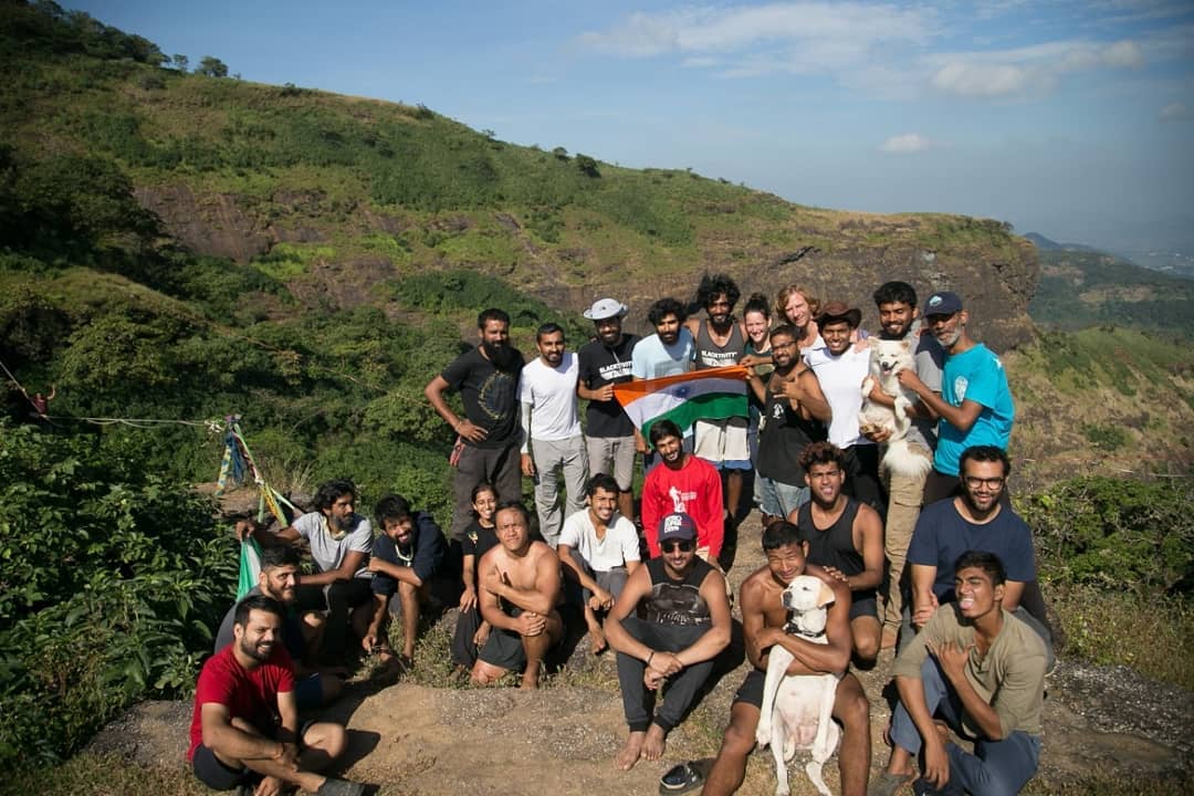 Group picture highline gathering