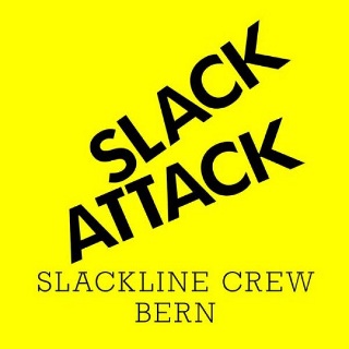 Slackattack - Slackline Crew Bern Logo