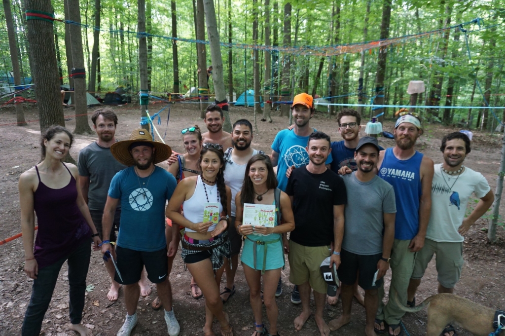Group of the Instructor C Course at the Breathe Festival